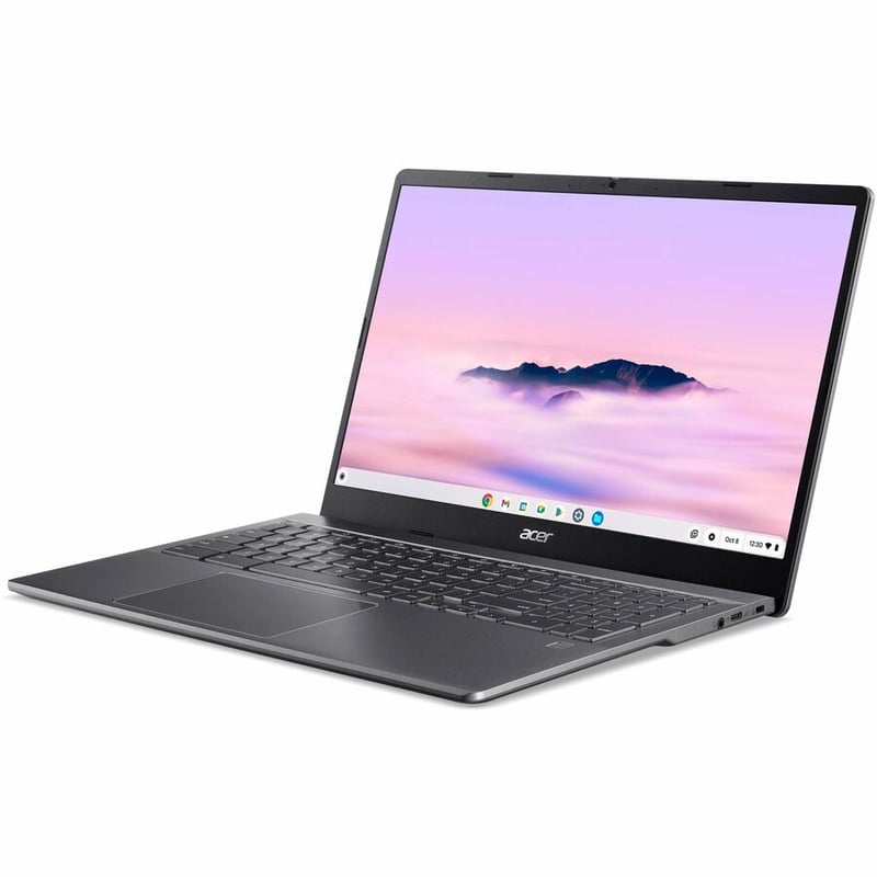 Acer Chromebook Plus 515 CBE595-2T CBE595-2T-36KW 15.6" Touchscreen Chromebook - Full HD - 1920 x 1080 - Intel Core 3 100U Hexa-core (6 Core) 1.20 GHz - 8 GB Total RAM - 256 GB SSD - Iron - Thumbnail 3