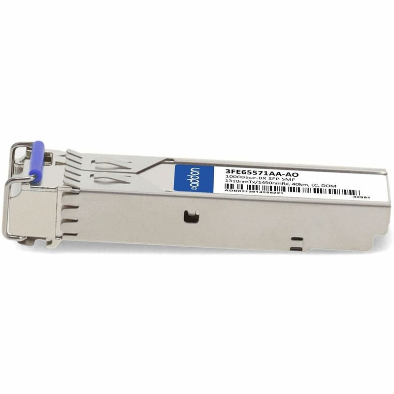 AddOn Alcatel-Lucent Nokia® 3FE65571AA Compatible TAA 1000Base-BX SFP Transceiver (SMF, 1310nmTx/1490nmRx, 40km, LC, DOM) - Thumbnail 2