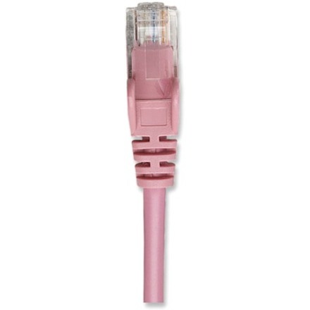 Intellinet Network Solutions Cat5e UTP Network Patch Cable, 50 ft (15.0 m), Pink - Thumbnail 3