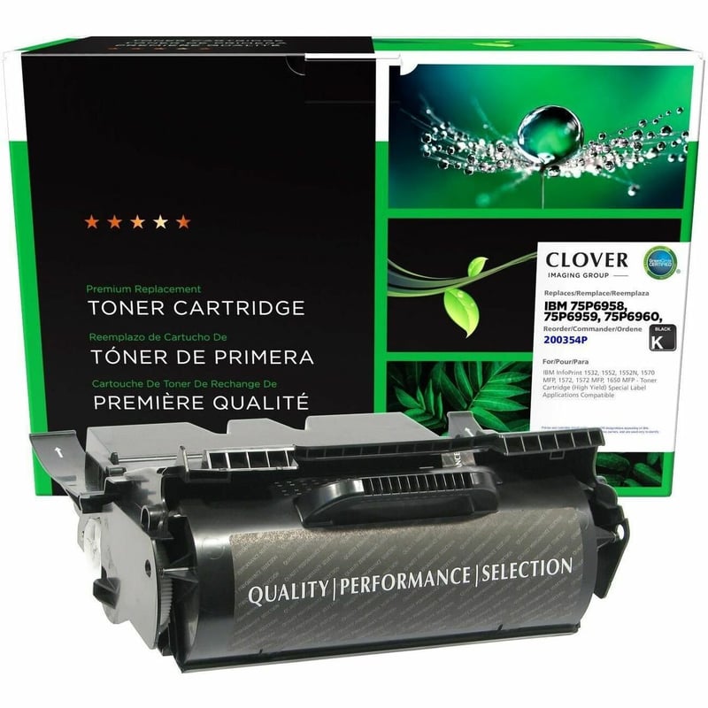 Clover Imaging Remanufactured High Yield Toner Cartridge for IBM 1532/1552/1572/1650 - Thumbnail 1