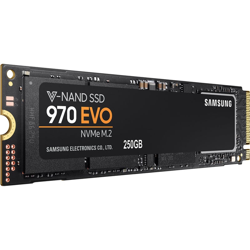 Samsung 970 EVO MZ-V7E250BW 250 GB Solid State Drive - M.2 2280 Internal - PCI Express (PCI Express 3.0 x4) - Thumbnail 3