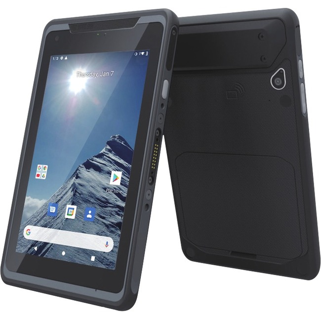Advantech AIM-75 Rugged Tablet - 8" WUXGA - Qualcomm Snapdragon 660 - 4 GB - 64 GB Storage - Android 10 - 4G - Dark Gray - Thumbnail 1