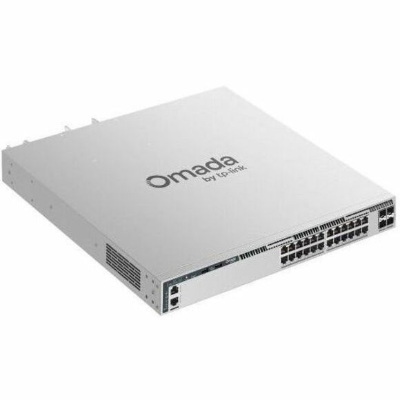 OMADA 24P GIG L3 POE+ 4X 10G STACKABLE L3 MANAGED POE+ SWITCH WI - Thumbnail 4