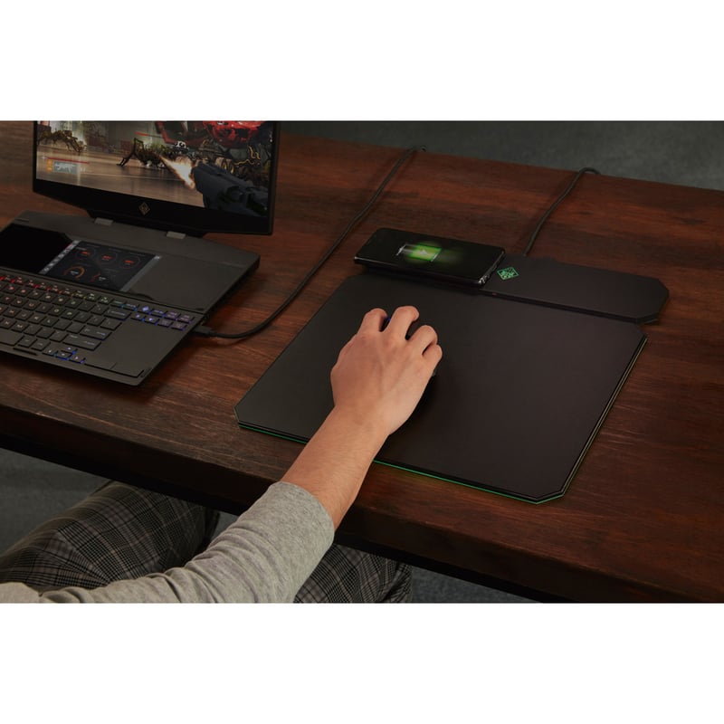 HP OMEN X 2S 15-dg0000 15-dg0020nr 15.6" Gaming Notebook - Intel Core i7 9th Gen i7-9750H - 16 GB - 1 TB SSD - English Keyboard - Shadow Black, Sandblasted - Thumbnail 5
