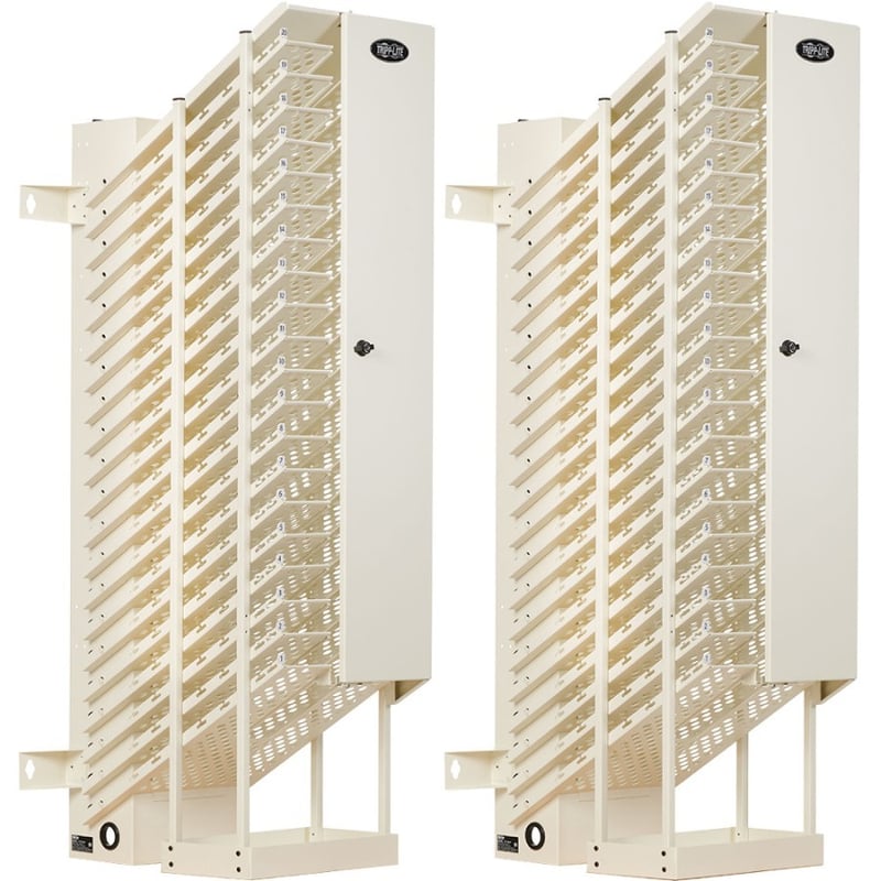 Tripp Lite by Eaton 20-Device AC Charging Towers for Chromebooks - Open Frame White 2 Pack (40 Devices Total) - Thumbnail 1