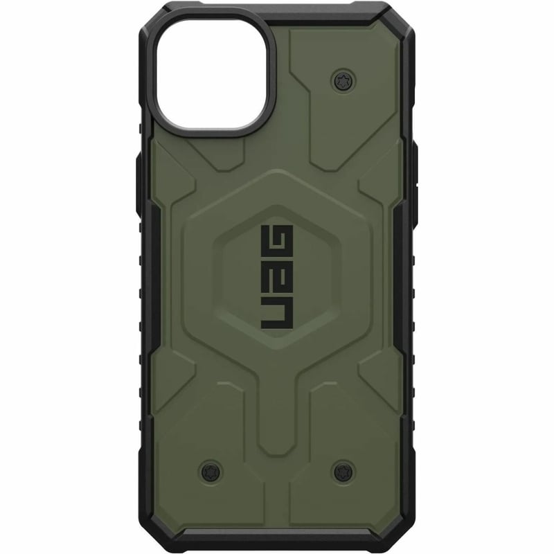 Urban Armor Gear Pathfinder iPhone 15 Plus Case - Olive Drab - Thumbnail 1