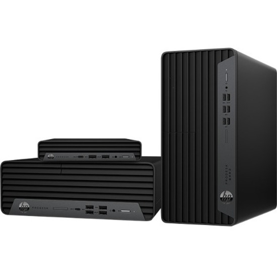 HP Business Desktop ProDesk 600 G6 Desktop Computer - Intel Core i5 10th Gen i5-10500 Hexa-core (6 Core) 3.10 GHz - 8 GB RAM DDR4 SDRAM - 256 GB M.2 PCI Express NVMe SSD - Micro Tower - Thumbnail 3