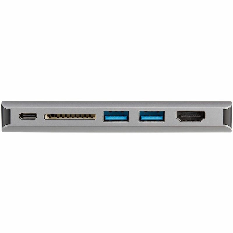 StarTech.com USB C Multiport Adapter - USB-C Mini Travel Dock w/ 4K HDMI or 1080p VGA - 100W PD Pass-Through, 3x USB, SD, GbE, Audio - Thumbnail 5