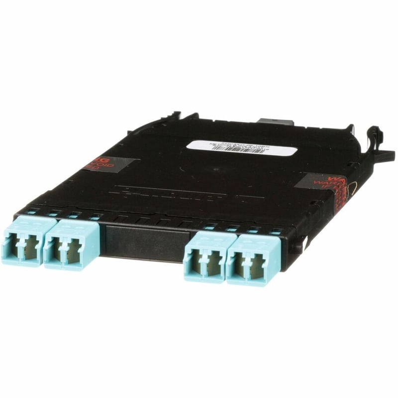 Panduit HD Flex 4-1 Conversion MPO-LC Fiber Cassette OM3, 8 Fiber, Method B, Opt IL - Thumbnail 2