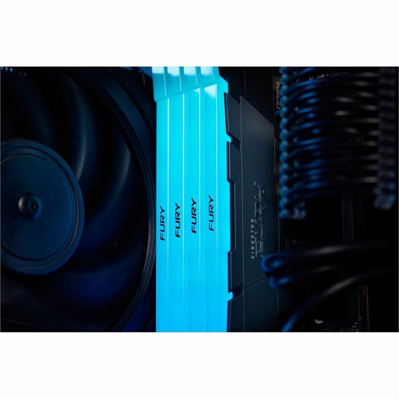 Kingston FURY Renegade 64GB (4 x 16GB) DDR4 SDRAM Memory Kit - Thumbnail 4
