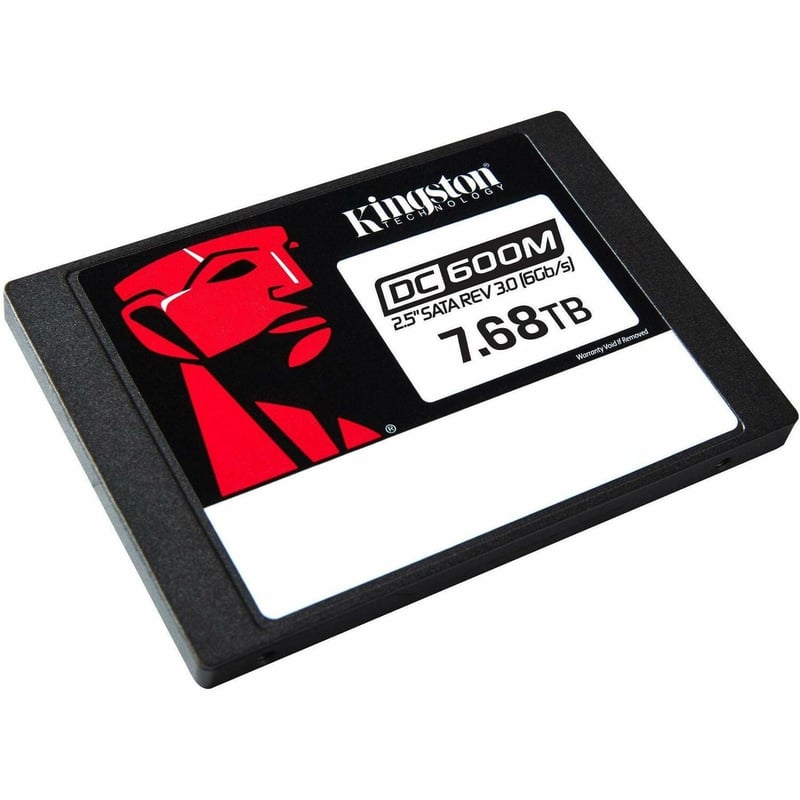 Kingston DC600M 7.50 TB Solid State Drive - 2.5" Internal - SATA (SATA/600) - Mixed Use - Thumbnail 1