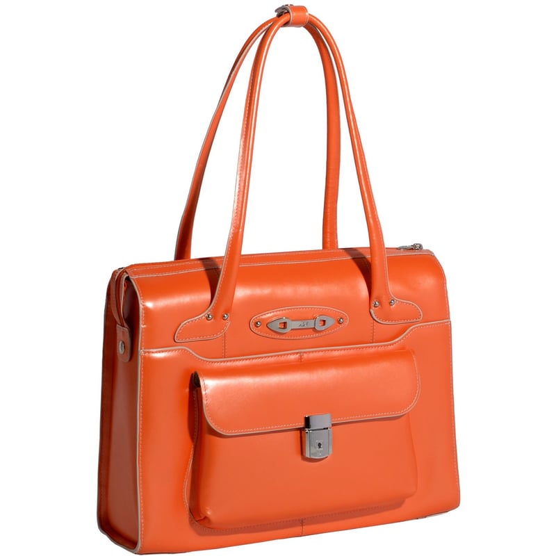 McKleinUSA Wenonah Carrying Case (Briefcase) for 15.4" Notebook - Orange - Thumbnail 1
