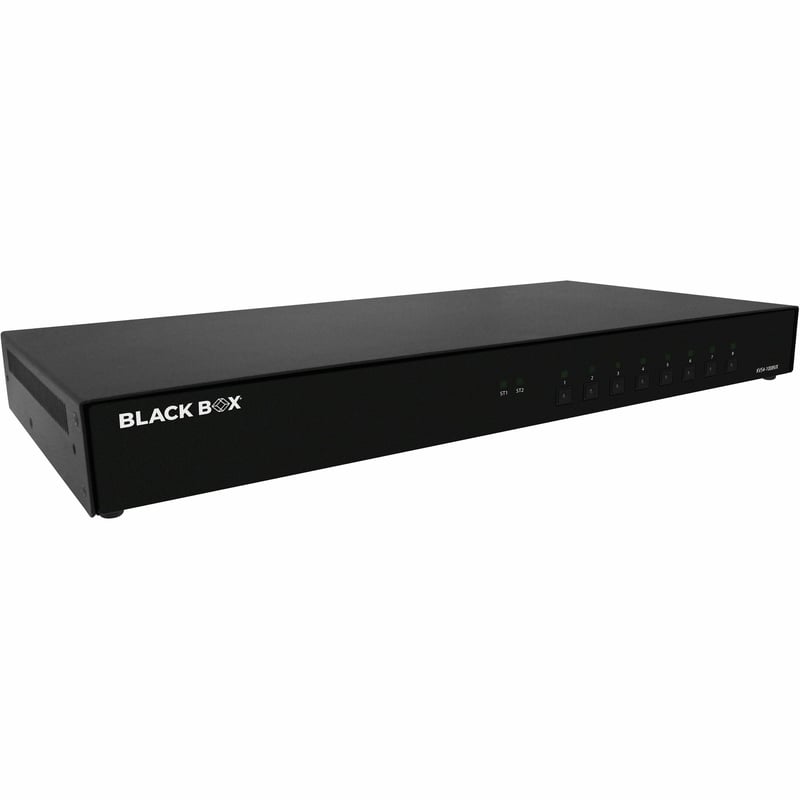 Black Box KVM Switch, NIAP 4.0 Certified - 8-Port, Single-Monitor, DisplayPort, CAC - Thumbnail 1