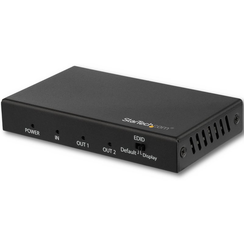 StarTech.com 2 Port HDMI Splitter - 4K 60Hz - 1x2 Way HDMI 2.0 Splitter - HDR - ST122HD202 - Thumbnail 1