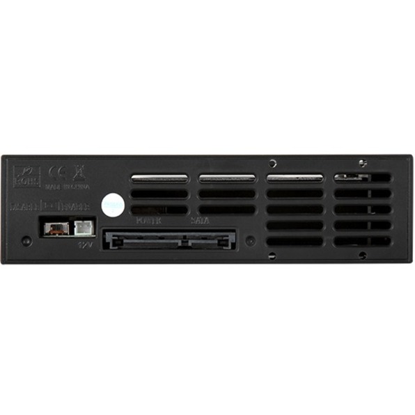 iStarUSA BPN-DE110HD Drive Bay Adapter for 5.25" - Serial ATA/600 Host Interface Internal - Black - Thumbnail 3
