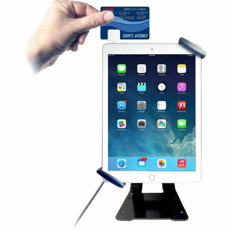 CTA Universal Anti-Theft Security Grip Holder with Stand for Tablets - Thumbnail 4