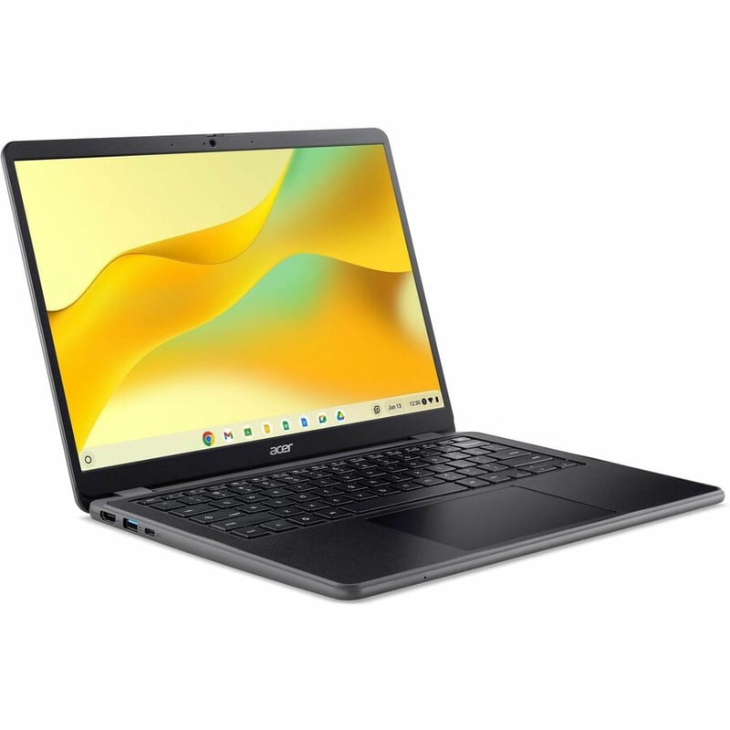 Acer Chromebook 514 C937T C937T-P418 14" Touchscreen Rugged Clamshell Chromebook - WUXGA - 60 Hz - Intel N250 - 8 GB - 128 GB Flash Memory - English (US) Keyboard - Black - Thumbnail 4