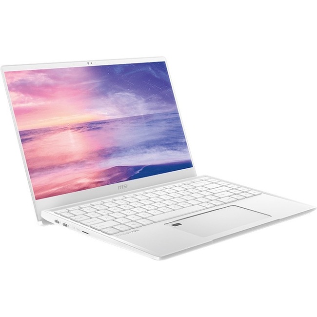 MSI Prestige 14 A10SC A10SC-230 14" Notebook - 4K UHD - 3840 x 2160 - Intel Core i7 10th Gen i7-10510U 1.80 GHz - 16 GB Total RAM - 512 GB SSD - White - Thumbnail 1