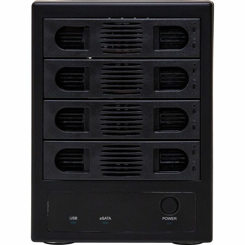 SYBA Multimedia Drive Enclosure - eSATA, USB 3.0 Host Interface External - Thumbnail 3