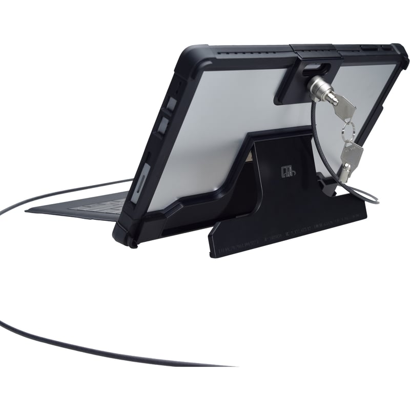 CTA Digital Security Case with Kickstand and Anti-Theft Cable for Surface Pro 7, Surface Pro 6 and Surface Pro 2017 - Thumbnail 1