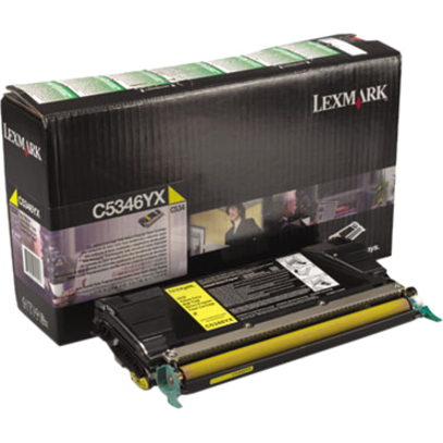 Lexmark Extra High Yield Return Program Yellow Toner Cartridge - Thumbnail 3
