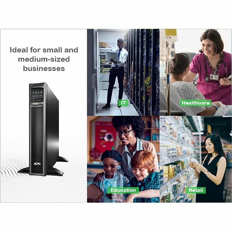 APC by Schneider Electric Smart-UPS X 750VA Tower/Rack 120V with Network Card and SmartConnect