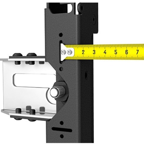 Chief 1x4 LED Wall Mount - For LG LAS Fine-pitch and Leyard TVF Series - Black - Thumbnail 4