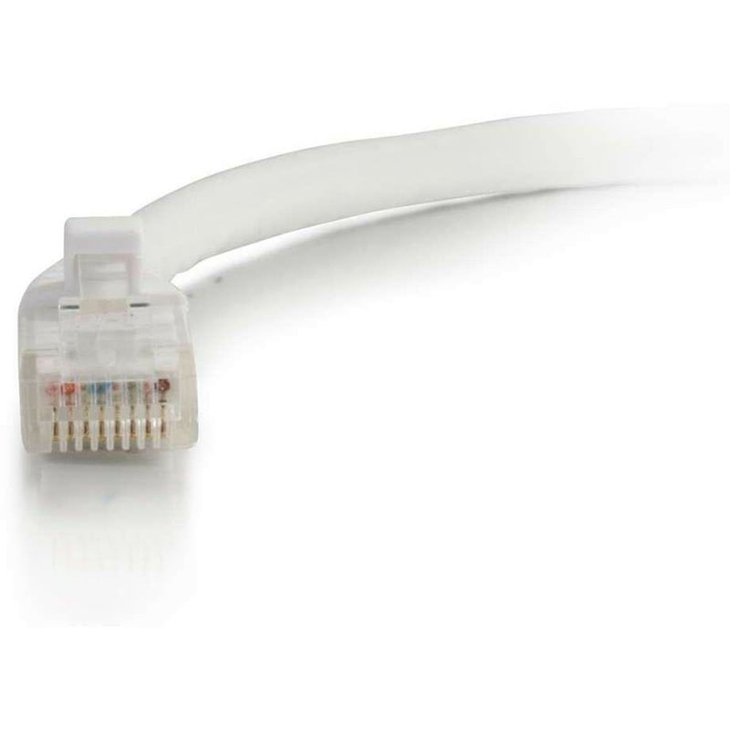25FT CAT5E WHITE MOLDED SNAGLESS PATCH CABLE - Thumbnail 4