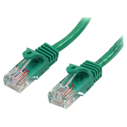 StarTech.com 5 ft Cat5e Green Snagless RJ45 UTP Cat 5e Patch Cable - 5ft Patch Cord - Thumbnail 1