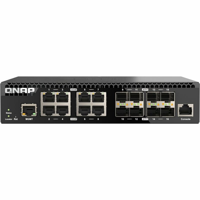 HALF-RM SWITCH QSW-M3216R-8S8T MARVELL 98DX3550 8 GBIT 1GB DDR4 - Thumbnail 2