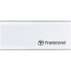 Transcend ESD260C 250 GB Portable Solid State Drive - External - Silver - Thumbnail 3