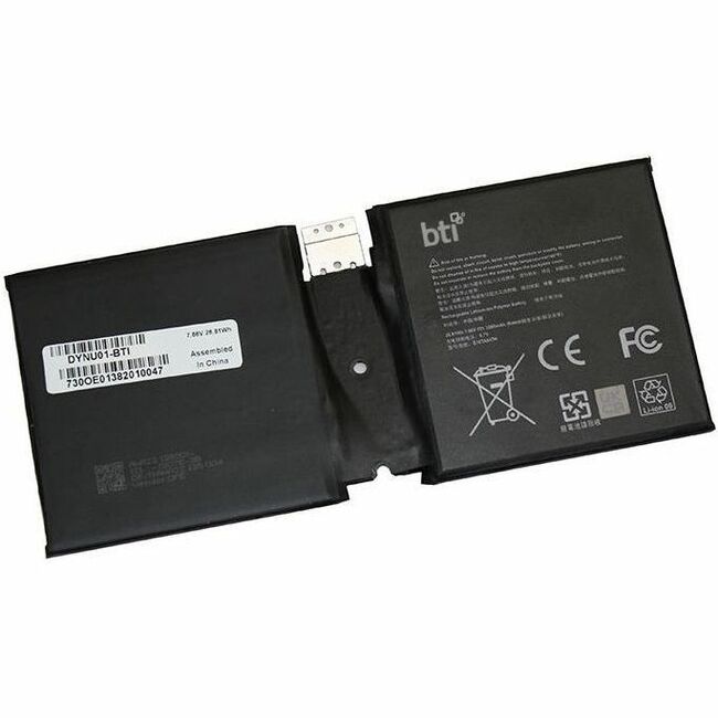 DYNU01-BTI BATTERY 7.66V 26.8WH DYNU01 G16TA047H MS GO 2 1901 1926