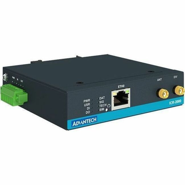Advantech ICR-2031 1 SIM Cellular, Ethernet Modem/Wireless Router - Thumbnail 1
