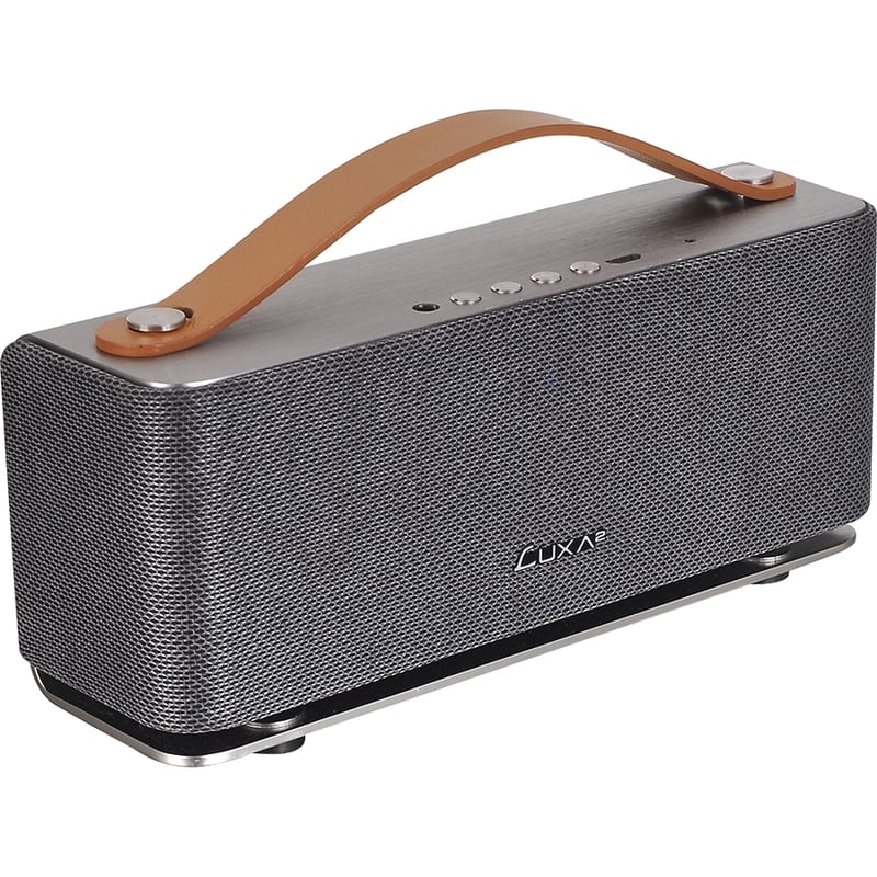 LUXA2 Groovy Portable Bluetooth Speaker System - 5 W RMS - Silver - Thumbnail 5