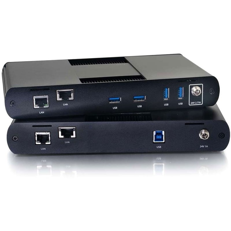 C2G 4-Port USB Extender - USB 3.1 Over Cat6a Transceiver to Receiver kit - Thumbnail 2