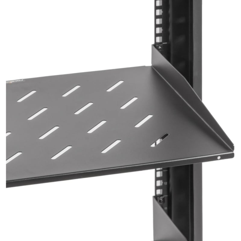 Rocstor 1U Universal Vented Rack Mount Shelf - Thumbnail 5