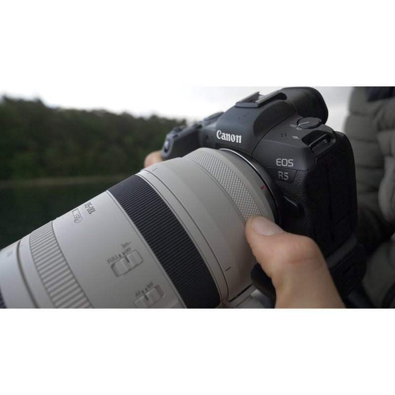 Canon - 100 mm to 500 mmf/7.1 - Super Telephoto Zoom Lens for Canon RF - Thumbnail 3