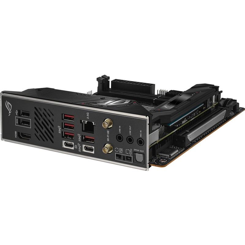 Asus ROG Strix B650E-I GAMING WIFI Gaming Desktop Motherboard - AMD B650 Chipset - Socket AM5 - Mini ITX - Thumbnail 5