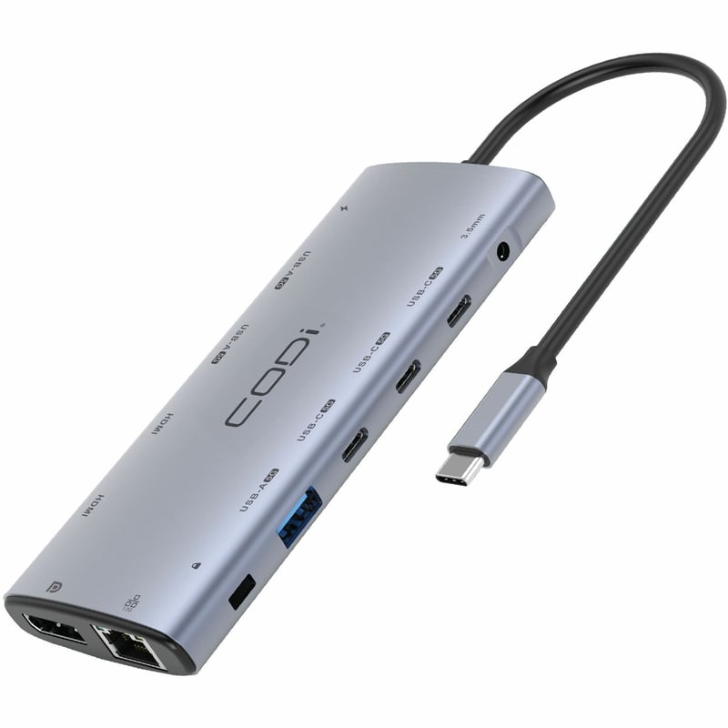 USB-C 12-IN-1 MULTI-PORT HUB - Thumbnail 1
