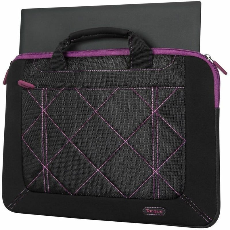 Targus Pulse TSS57401US Carrying Case (Sleeve) for 16" Notebook - Black, Purple - Thumbnail 2