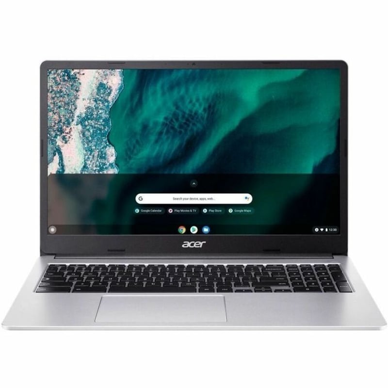 Acer Chromebook 315 CB315-4H CB315-4H-C7A1 15.6" Chromebook - Full HD - Intel Celeron N4500 - 4 GB - 64 GB SSD - 64 GB Flash Memory - Pure Silver - Thumbnail 1