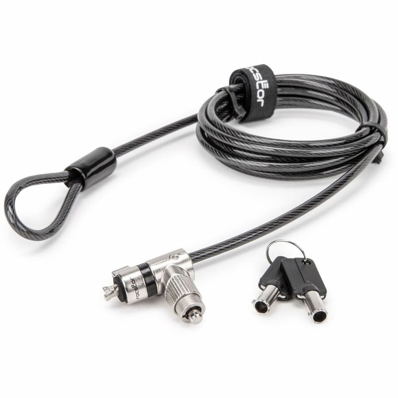 Rocstor Universal Switchable Built-in 3-IN-1 Keyed Security Laptop Lock - Thumbnail 3