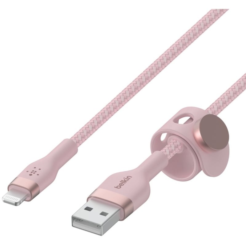 Belkin BOOST↑CHARGE PRO Flex USB-A Cable with Lightning Connector - Thumbnail 1