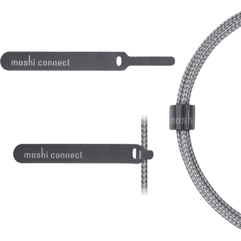 Moshi Integra USB Cable w Lightning Connector-Black - Thumbnail 2