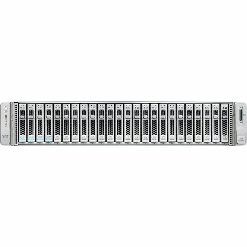 Cisco UCSC-C240-M6SX Barebone System - Refurbished - 2U Rack-mountable - 2 x Processor Support - Thumbnail 2
