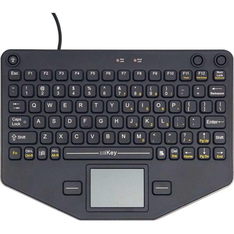 iKey Compact Mobile Keyboard with Touchpad - Thumbnail 1