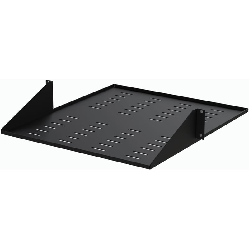StarTech.com 2 Post Server Rack Shelf - Vented - Center Mount - Up to 75 lb. - 2 post Network Rack Shelf (CABSHF2POSTV2) - Thumbnail 1