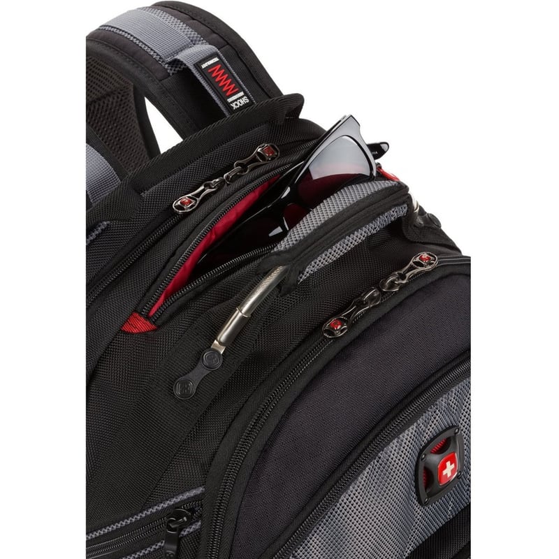 Wenger Synergy 27305140 Carrying Case (Backpack) for 15.4" to 16" Notebook - Black/Gray - Thumbnail 5