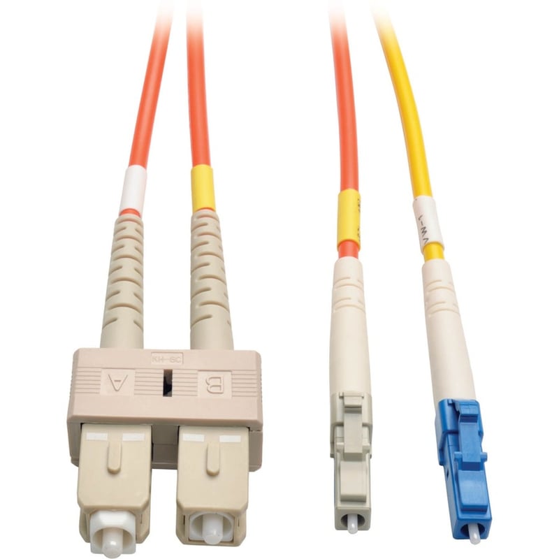 Eaton Tripp Lite Series Fiber Optic Mode Conditioning Patch Cable (LC Mode Conditioning to SC), 2M (6 ft.) - Thumbnail 2