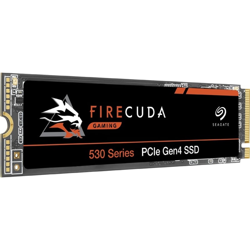 Seagate FireCuda 530 ZP1000GM3A013 1 TB Solid State Drive - M.2 2280 Internal - PCI Express NVMe (PCI Express NVMe 4.0 x4) - Black - Thumbnail 3